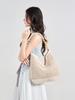 Summer 2026 Women's Artistic Woven Beach Tote – New Chinese Style Single Shoulder Bag