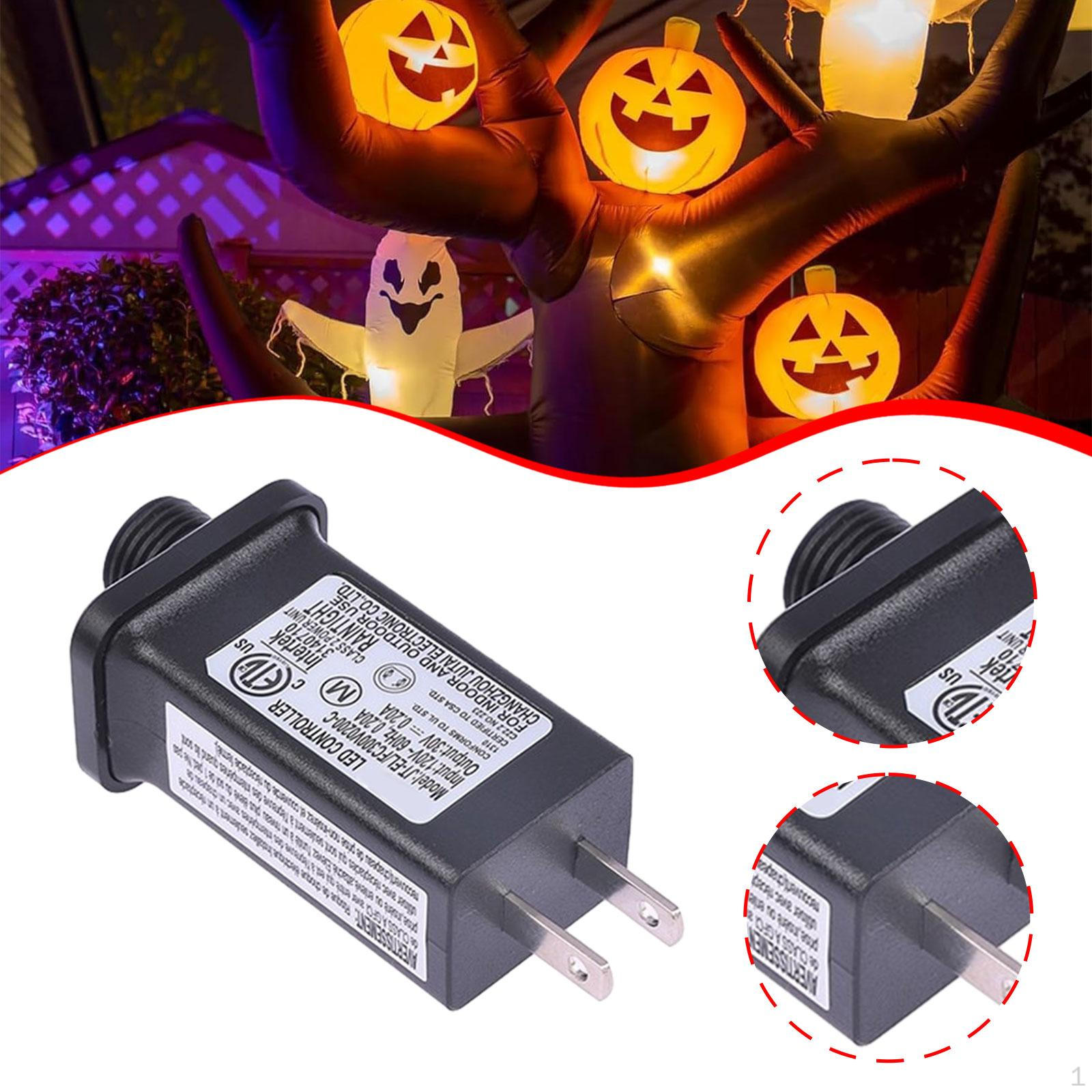 

Yard Inflatable Adapter Christmas Light for Indoor Garden 24v 24v