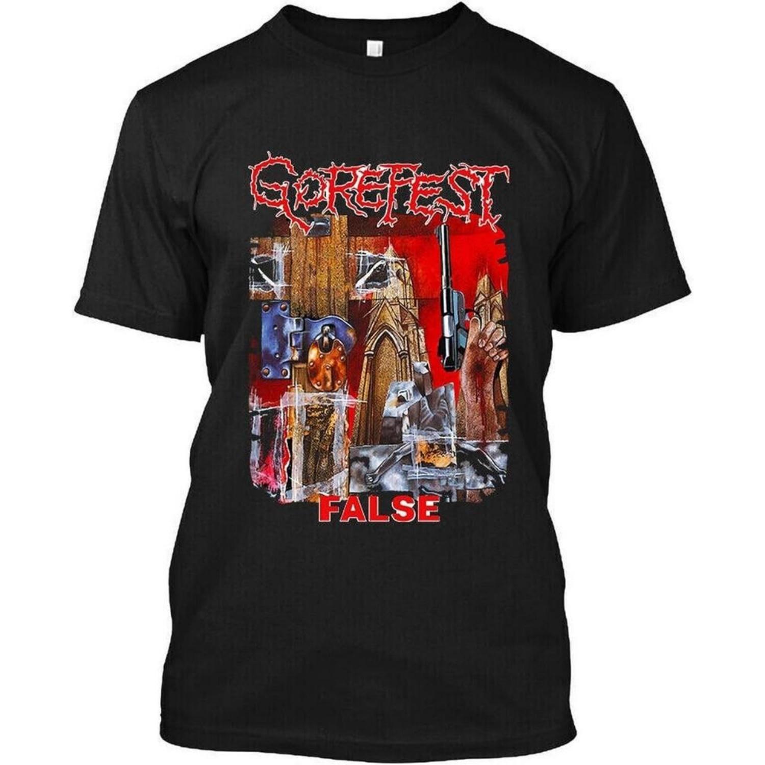 НОВАЯ Футболка GOREFEST Черная Хлопковая S-5XL UR626 Унисекс S