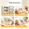 Practical Refrigerator Storage Basket 1/2/4PCS Side Door Fit Organizer for Home Kitchen Food Bag & Condiment Storage