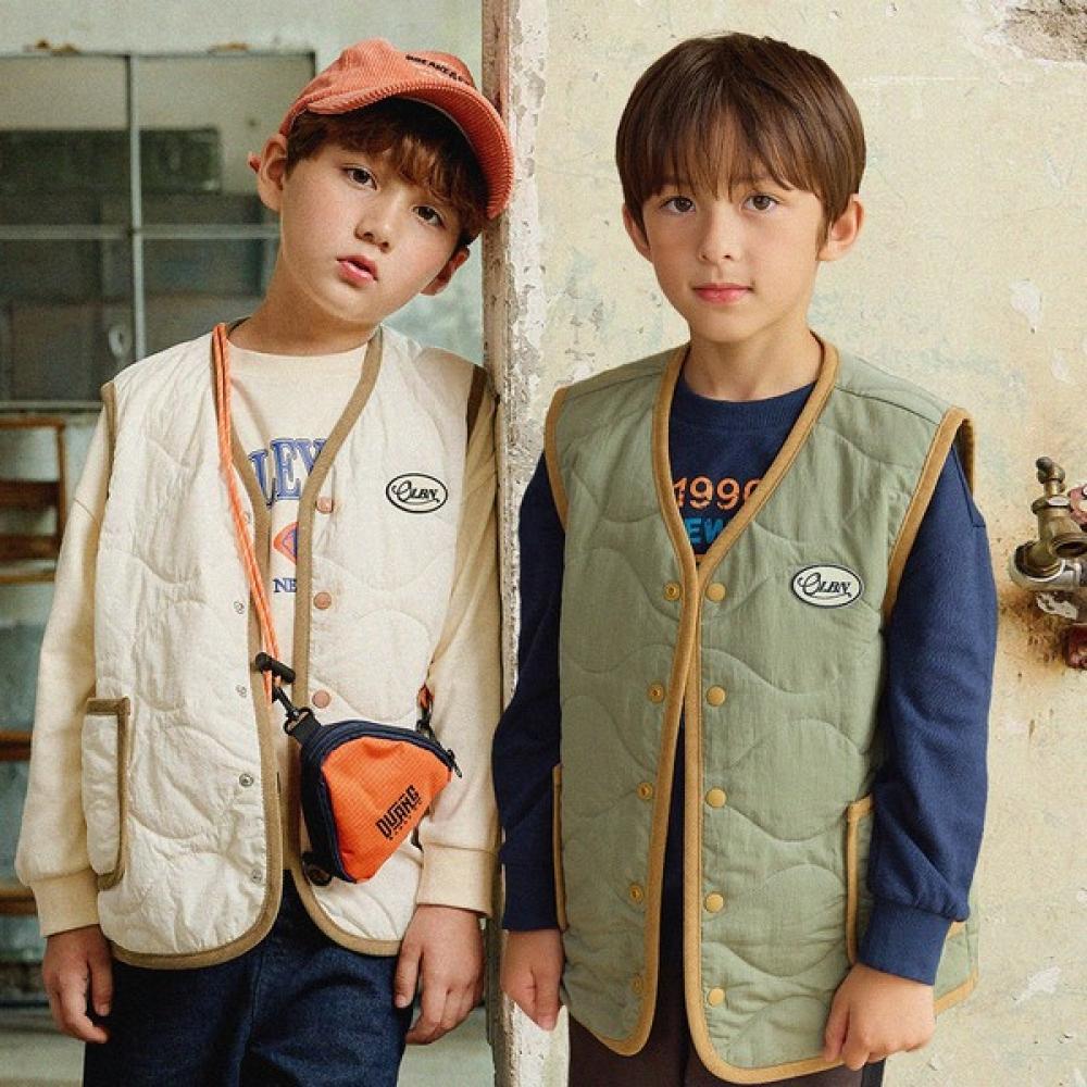 

Оливановый жилет с пуговицами Waffen 2 цвета Khaki/120