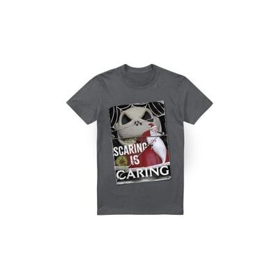 The Nightmare Before Christmas Mens Scaring Is Caring T-Shirt