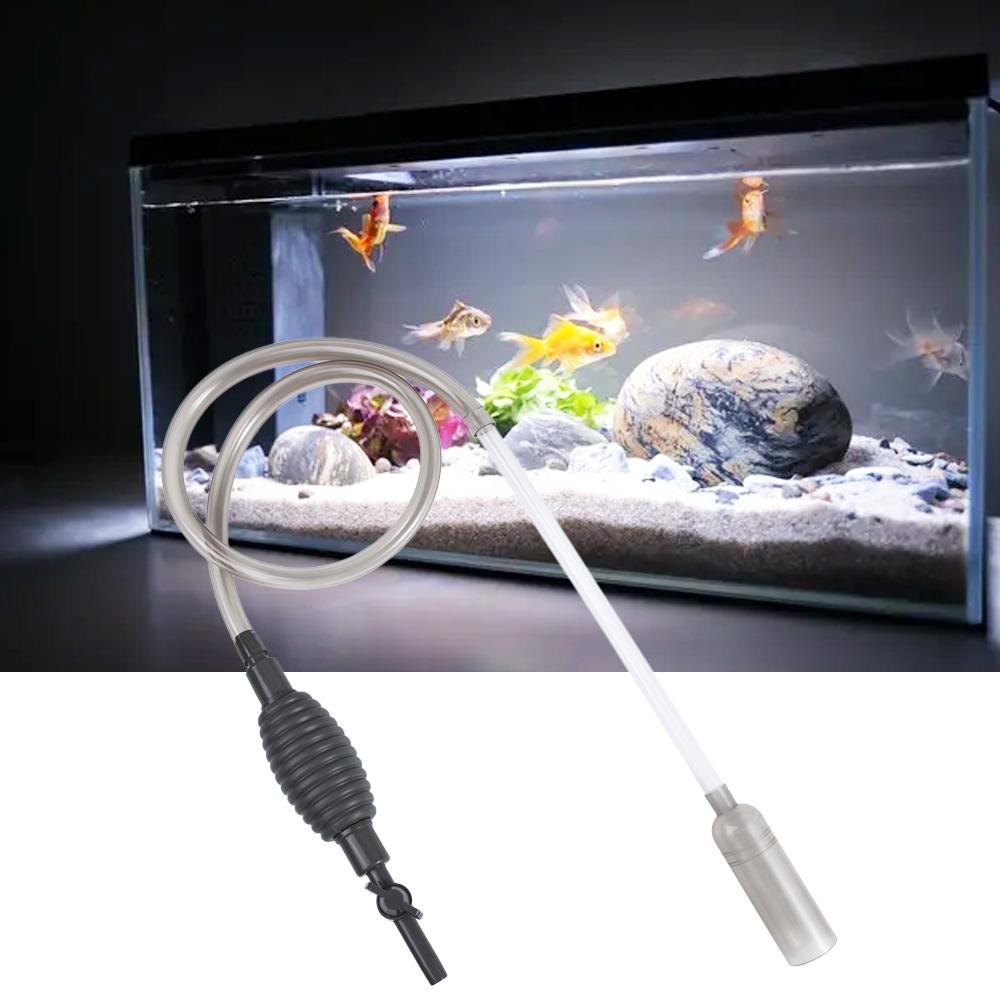 Filter Fish Tank Water Pump Cleaner Aquarium Siphon Water Cleanger Tools Aquarium Accessories