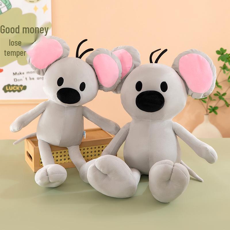 Little Squeak Mouse Plush Doll - Cute, Soothing Toy & Sleeping Pillow for Kids