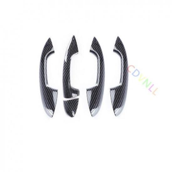Outside Door Handle Cover Trim For Mercedes-Benz GLC 2016-2021 ABS Carbon Fiber
