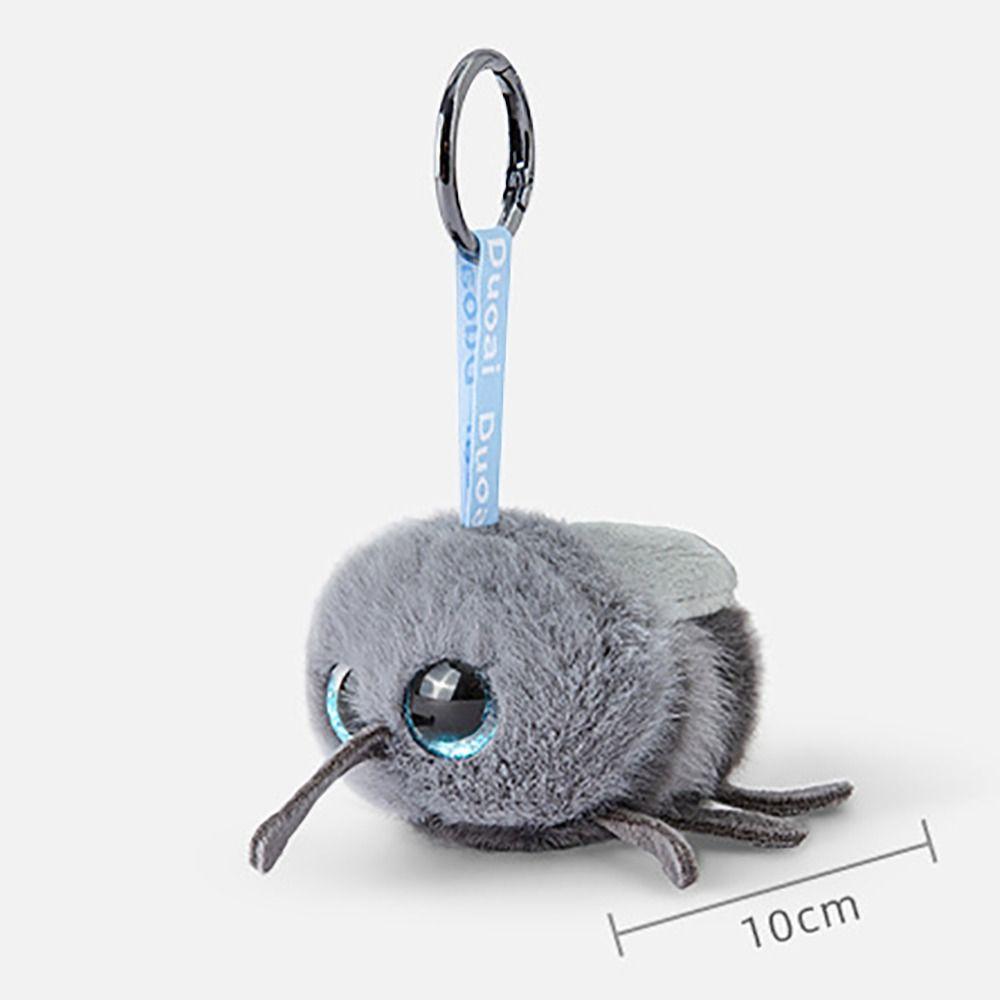 Funny Toy PP Cotton Insect Series Bee Keychain Soft Ladybug Key Rings Fans Gifts Cockroaches Spider Bag Pendant Trendy Jewelry