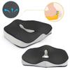 Yousheng Memory Foam Seat Cushion Back Pain Relief Cushion Sciatica Relief Hip Cushion for Office Chair Car Seat Pregnancy Osteoarthritis
