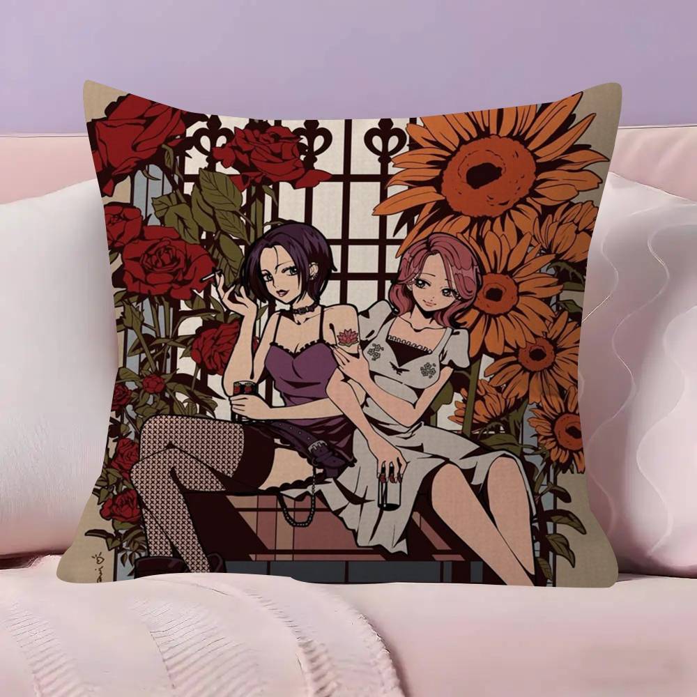 Anime nana cool girl  Cushion Cover 30x50 Polyester Sofa Cushions Decorative Throw Pillows Home Decoration Pillowcover