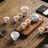 Dehua tea set, Linglong business gift-giving gifts, simple and atmospheric company gifts, Father's Day gifts