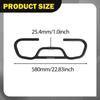 Bicycle Butterfly Handlebar Accessories Aluminum Alloy Ergonomic Comfortable Grip Outdoor Riding