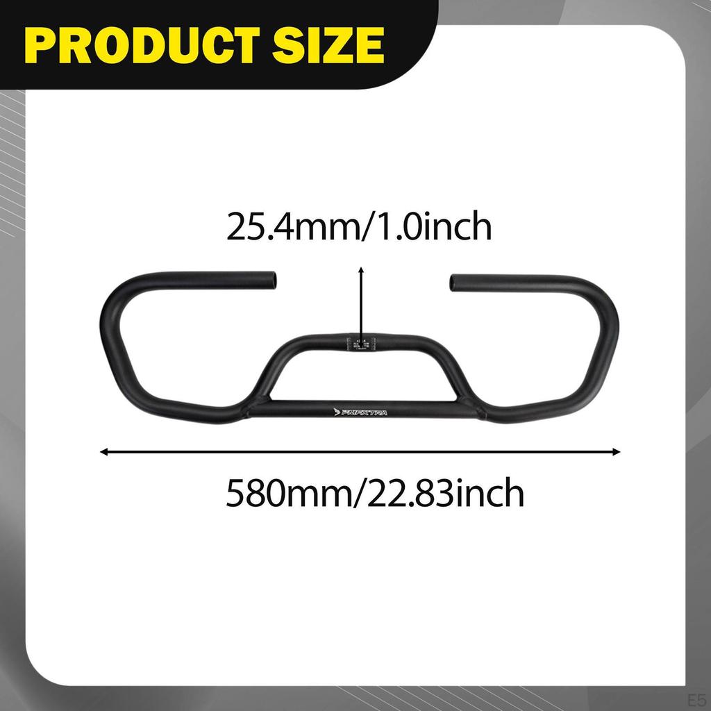 Bicycle Butterfly Handlebar Accessories Aluminum Alloy Ergonomic Comfortable Grip Outdoor Riding