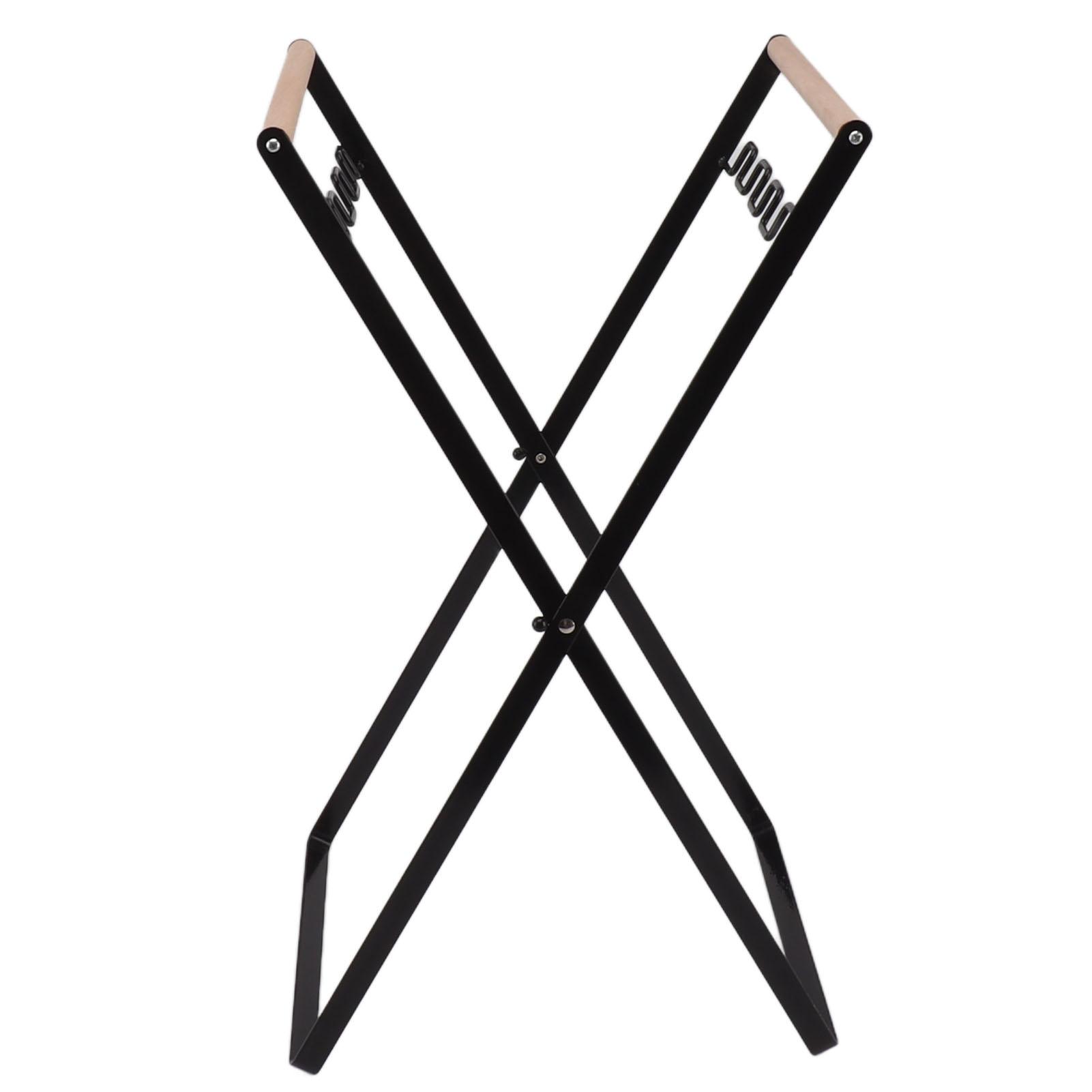 

Железный держатель для мусорного мешка, складная стойка для мешка для листьев, держатель для кемпинга, белый Black