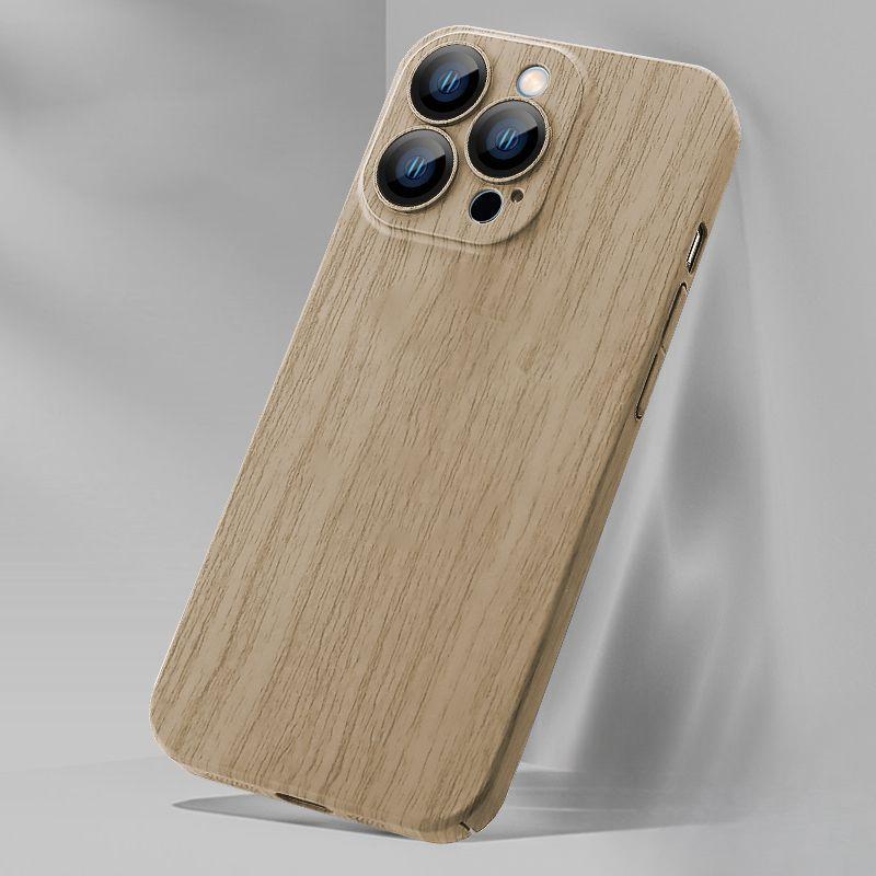 Suitable for IPhone16, Walnut Wood Grain Phone Case, Magnetic Charging, Full Cover of IPhone 15proMax, 14 Anti-drop Protective Case