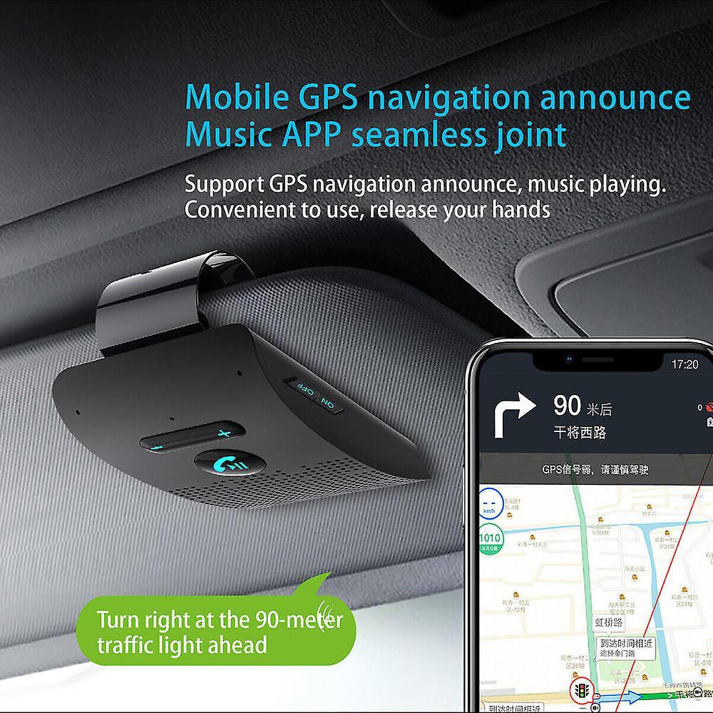 2W Auto Bluetooth-compatible Speaker Smart Noise Canceling Auto Speaker Automotive Interior