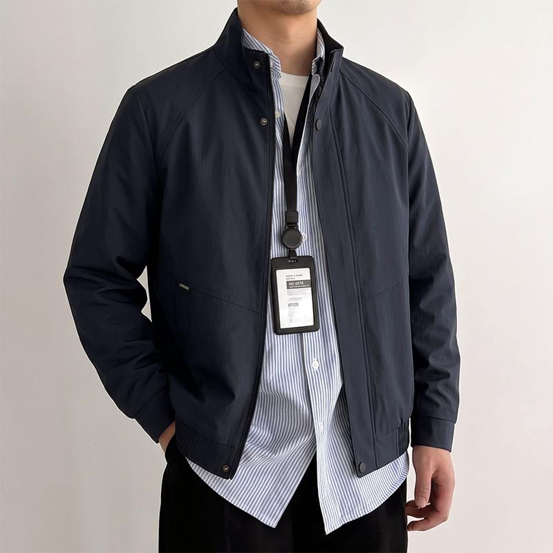 Jacke Herren Freizeit Lockere Jacke Herren Oberteil