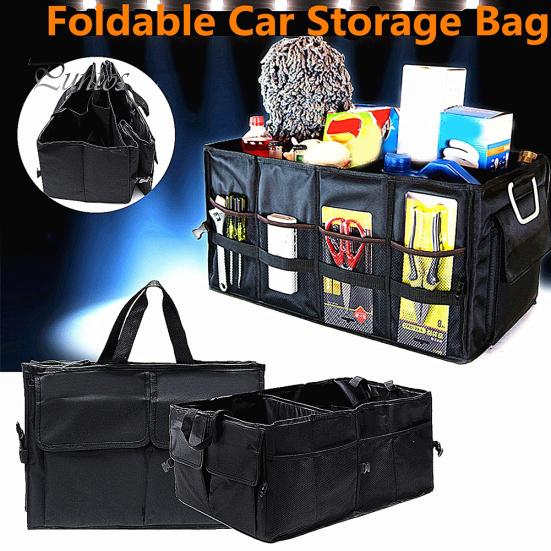 Multi-use auto kofferbak Oxford doek grote opvouwbare opbergtas tas organizer