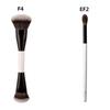 Makeup Brush Set F4 Dual Ended Foundation Face Brush E3 E6 EF1 Eyeshadow Brushes Double Ended Powder Blush Contour Cream Foundation