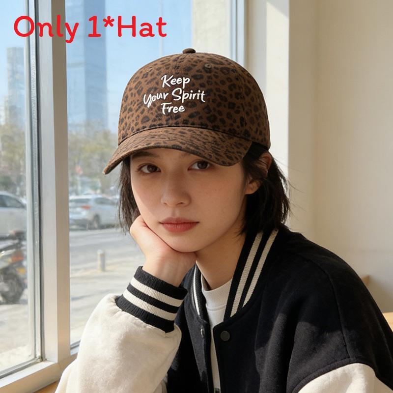 Denim Baseball Cap Women Casual Sun Protection Embroidered Letter For Spring Summer Autumn