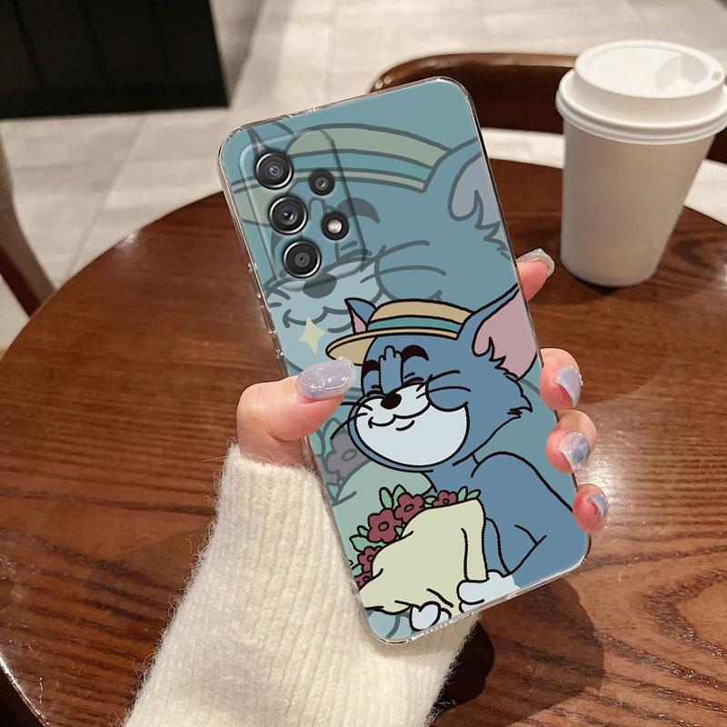 Disney Cartoon Clear Case For Samsung Galaxy A57 A37 A56 A36 Cases A55 A54 A35 A26 A07 A17 A16 A06 A34 A15 Soft Shockproof Cover