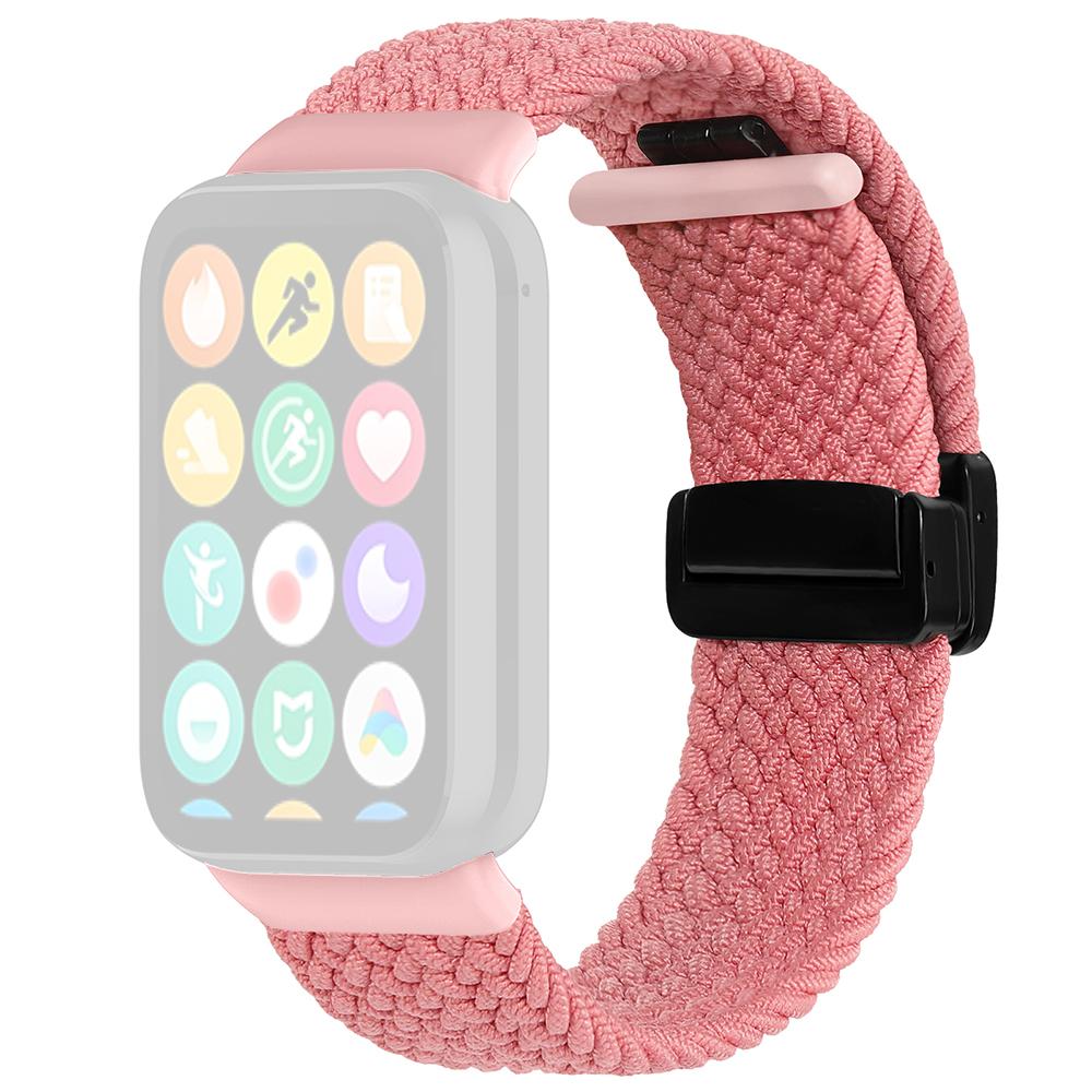 For Xiaomi Smart Band 9 Pro/Band 8 Pro/Redmi Watch 4 Nylon Braided Band Magnetic Buckle Watch Strap