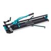 Manual Tile Cutter, 800mm, Porcelain Ceramic Tile Cutter with Tungsten Carbide Cutting Wheel, Infrared Positioning, Anti-Skid Feet, Durable Rails for