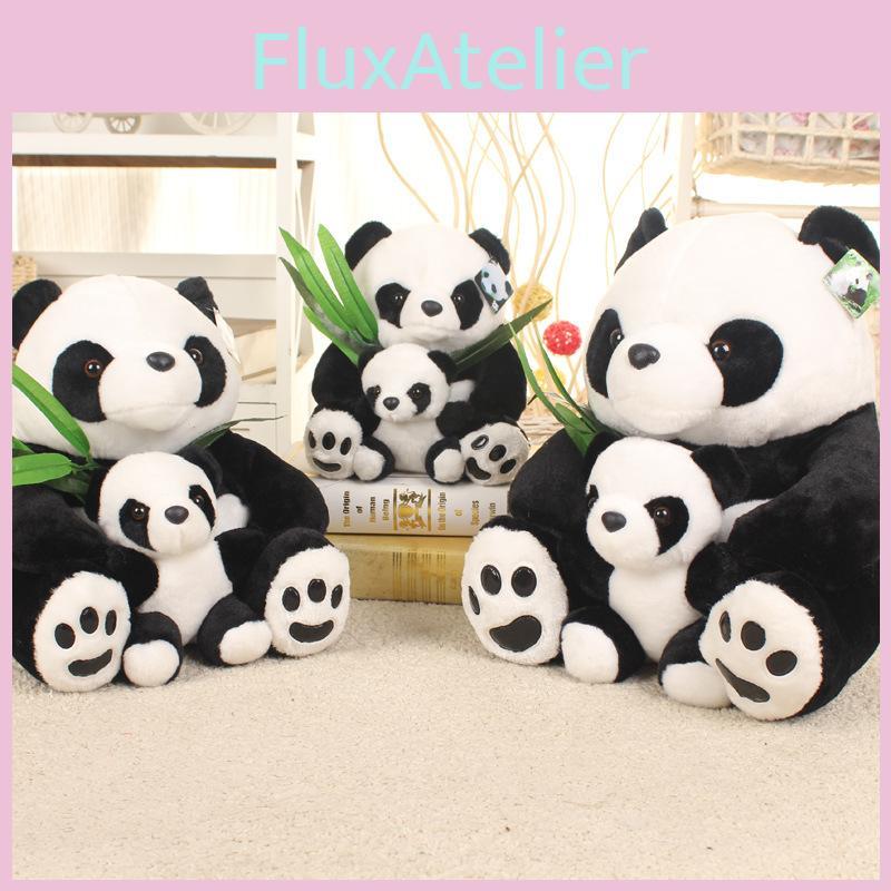 Adorable 38cm Panda Teddy Bear Soft Plush Stuffed Animal Ideal For Kids Gift