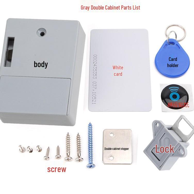 Electronic Keyless Invisible Cabinet and Drawer Lock for Saunas and Shoes