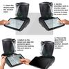 PVC Screen Protectors Display Cover Shield for Cooking Machine Clear Claritys Scratch Resistant Easy Installation