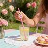Teddy Bear Party Paper Straws For Cake Decor And Drink Presentation
