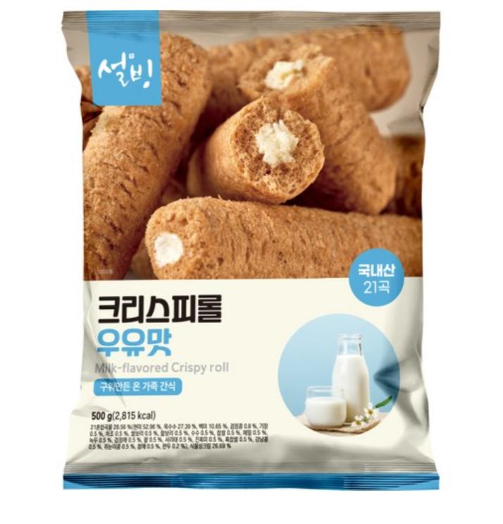 Sulbing Crispy Roll 500g – Injeolmi / Milk Flavor