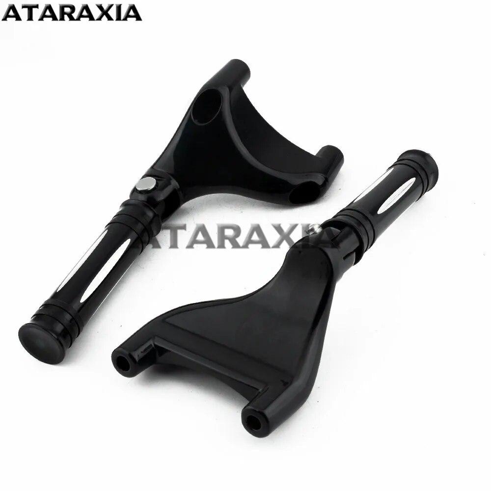 Motorcycle Rear Footrests Passenger Rear Foot Pegs Pedal For Harley Sportster 883 Iron 1200 XL 48 72 Custom Roadster 2004-2013