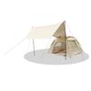 Person Camping Quick UV for Cherry Blossom Insect Includes Dedicated Storage Mosquito Net for Emergency Beige 3-4 Tent, Pop-Up Tent, 5-Second Setup,