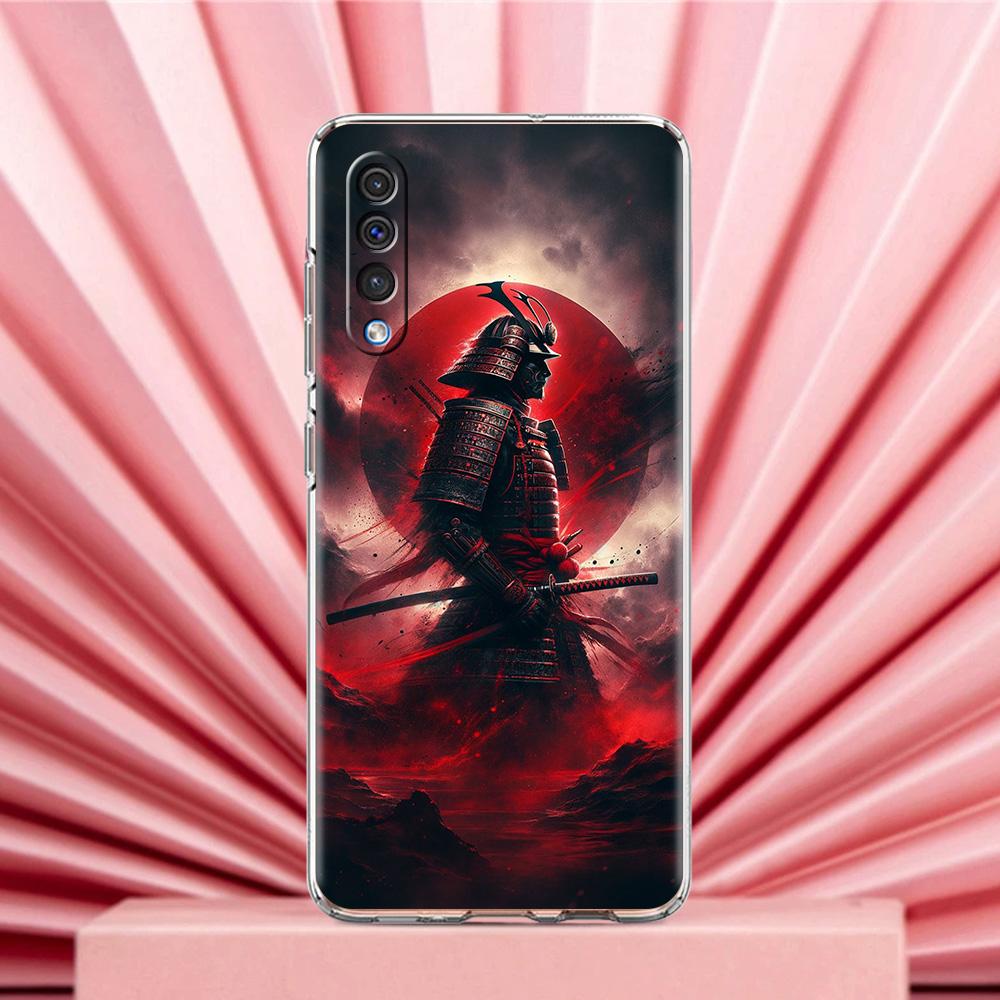 Case For Samsung A56 A36 A26 A24 A16 A14 A12 A32 A50 A70 A20E A22 A40 A34 A54 A42 A52 5G A04s A06 Cover Japanese Bushido Samurai