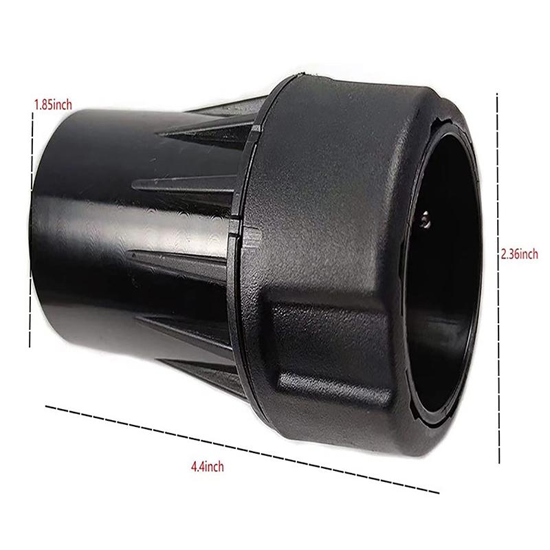 Dwv9000 Quick Multi-Function Connector Black Universal For Dust Extractors,Vacuum Hose, Various Dw Tools & Shrouds