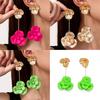 Hot Sale Design Premium Tassel Flower Earrings Suitable for Banquets and Parties Earrings Earrings