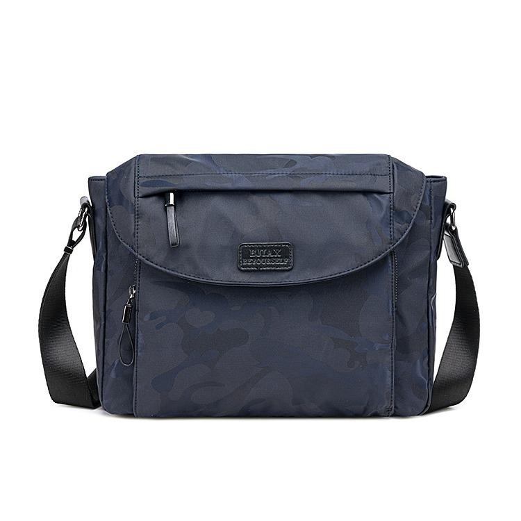 Large Capacity Men'S Bag Shoulder Bag Men'S Messenger Bag Men'S Bag Canvas Oxford Cloth Horizontal Model
