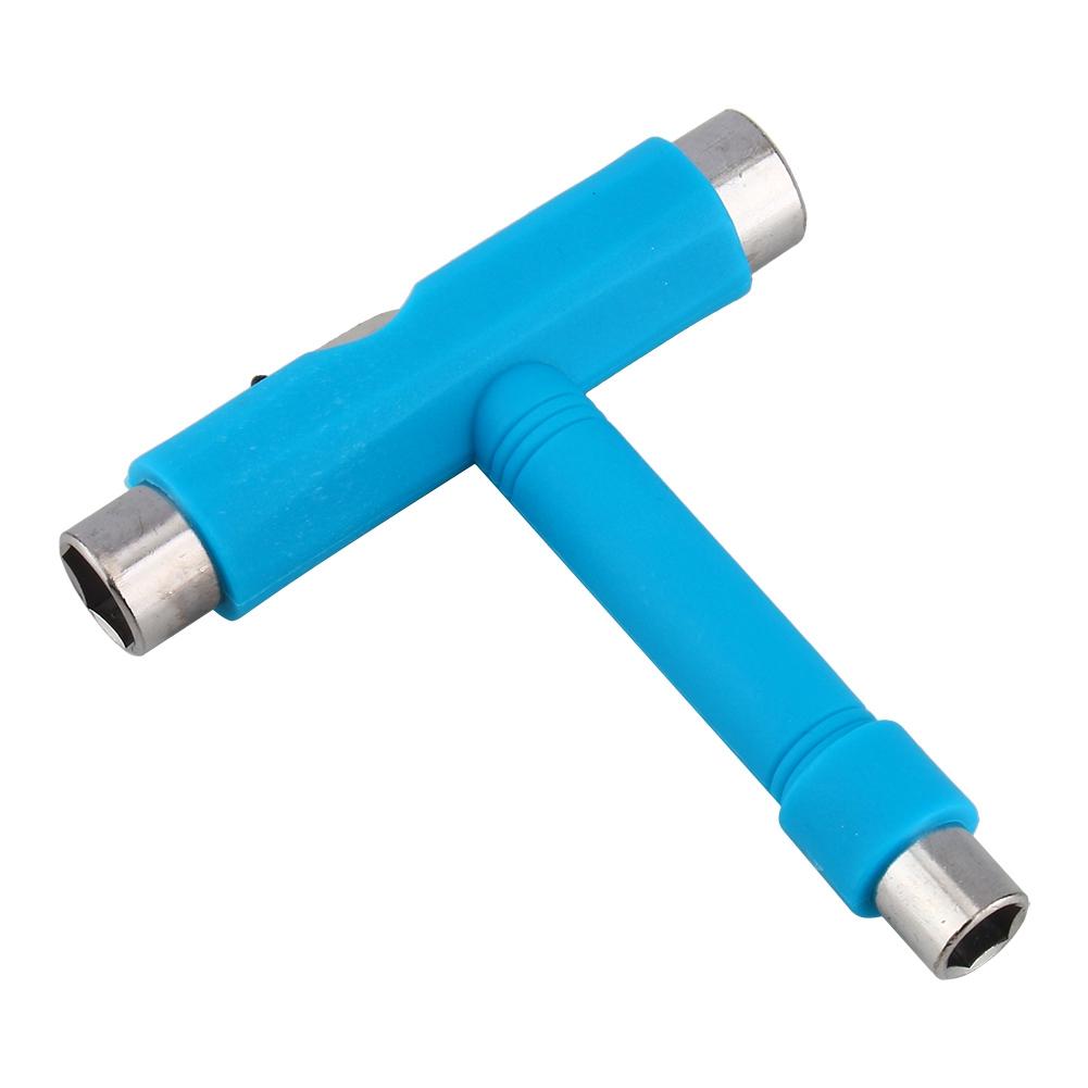 Multifunctional Skateboard Tool Skate Wrench Adjusting Tools Skateboard Long Board All In 1 Key T Tool