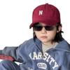 Letters Children's Baseball Cap Fashionable and Versatile Trendy Children Simple Boys and Girls Embroidered Breasted Baseball Cap