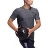 T Shirts Men's Gray Crew Neck Moderate Straight Fit FL8478