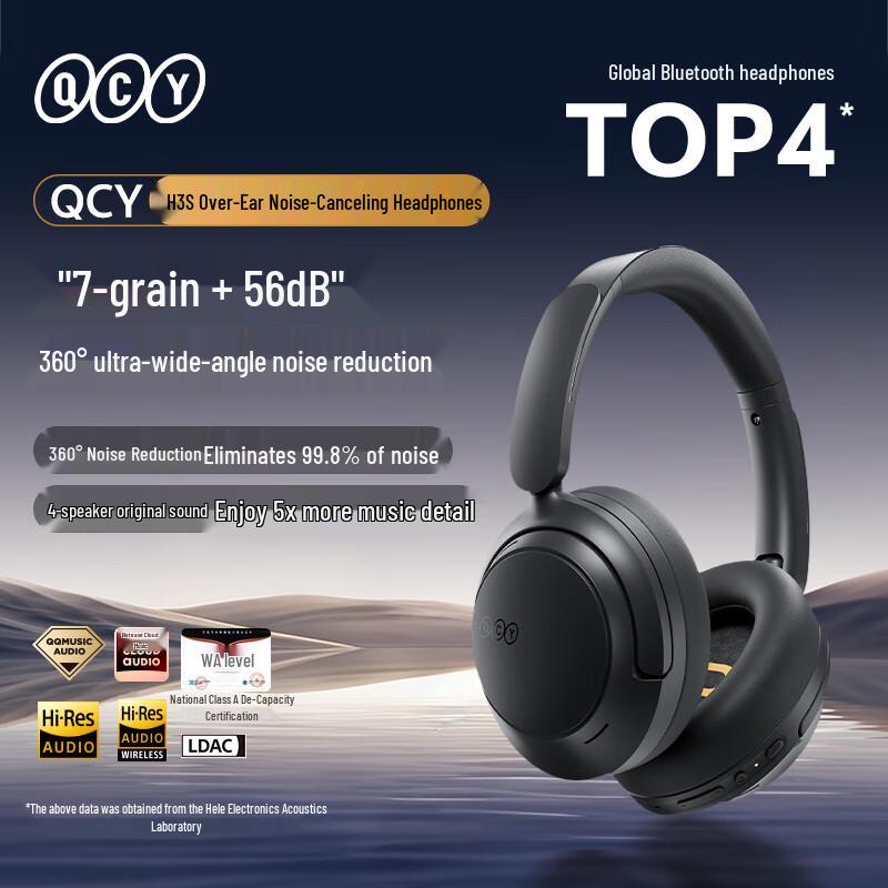 

Беспроводные наушники QCY H3S с активным шумоподавлением