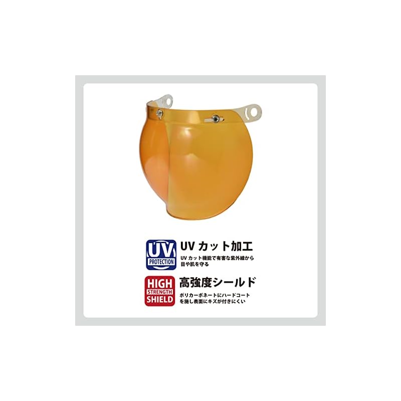 LEAD Industries Repair Shield (Compatible with MOUSSE and NOVIA helmets) - Orange