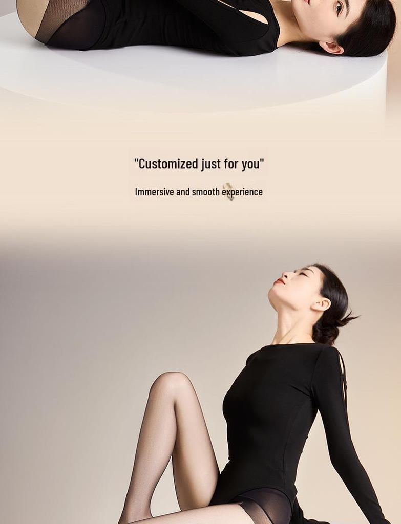 Ultra-Thin Black Silk Seamless Stockings - High Transparent, Durable, No-Crotch, Anti-Hook, Sexy Summer Pantyhose for Women