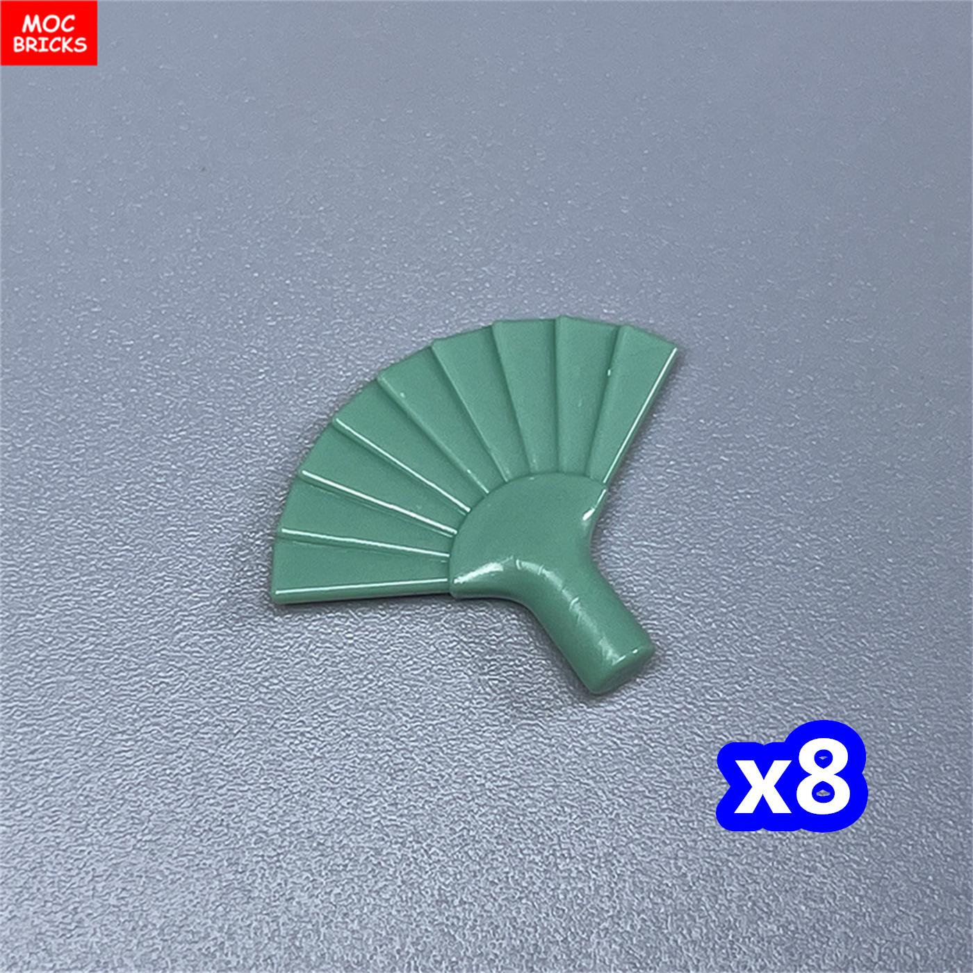 

8pcs MOC Blocks Parts 93553 Utensil Hand Fan City Accessories DO IT YOURSELF Learning Construction Bricks Friends Boy s Girs s Gifts