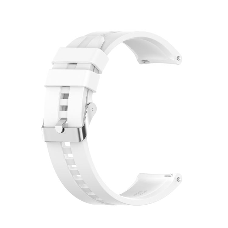 

For Huawei Watch GT 3 42mm 20mm Silicone Silver Buckle Watch Band(Mint Green) For Huawei Watch GT 3 42mm белый