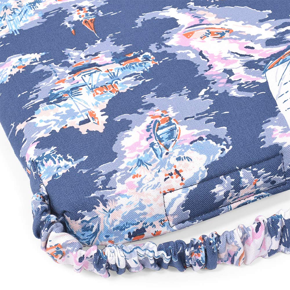 COLORFUL CANDY STYLE LAURA ASHLEY Cushion for Chair Riviera N3882700 Boys, Cushion, Stylish, Quilted, Zabuton,