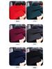 Men's Half-High Collar Wool Sweater - Warm, Versatile, Solid Color for Autumn/Winter