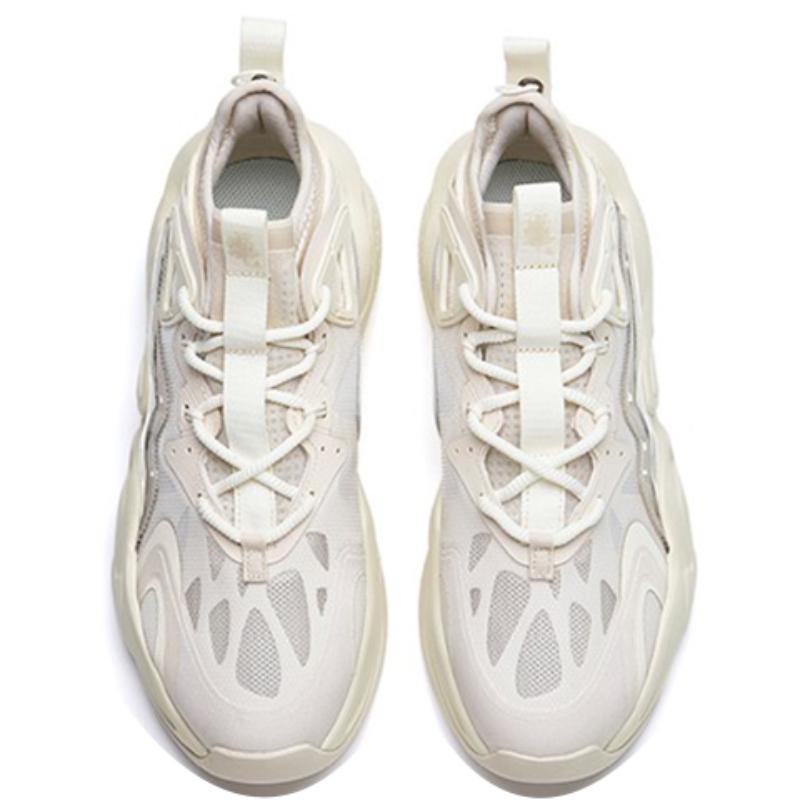 Anta Bastard Peak Lightweight And Wear-resistant Low-Top Sports Casual Shoes Men's Gray White Sneakers 112228080-7
