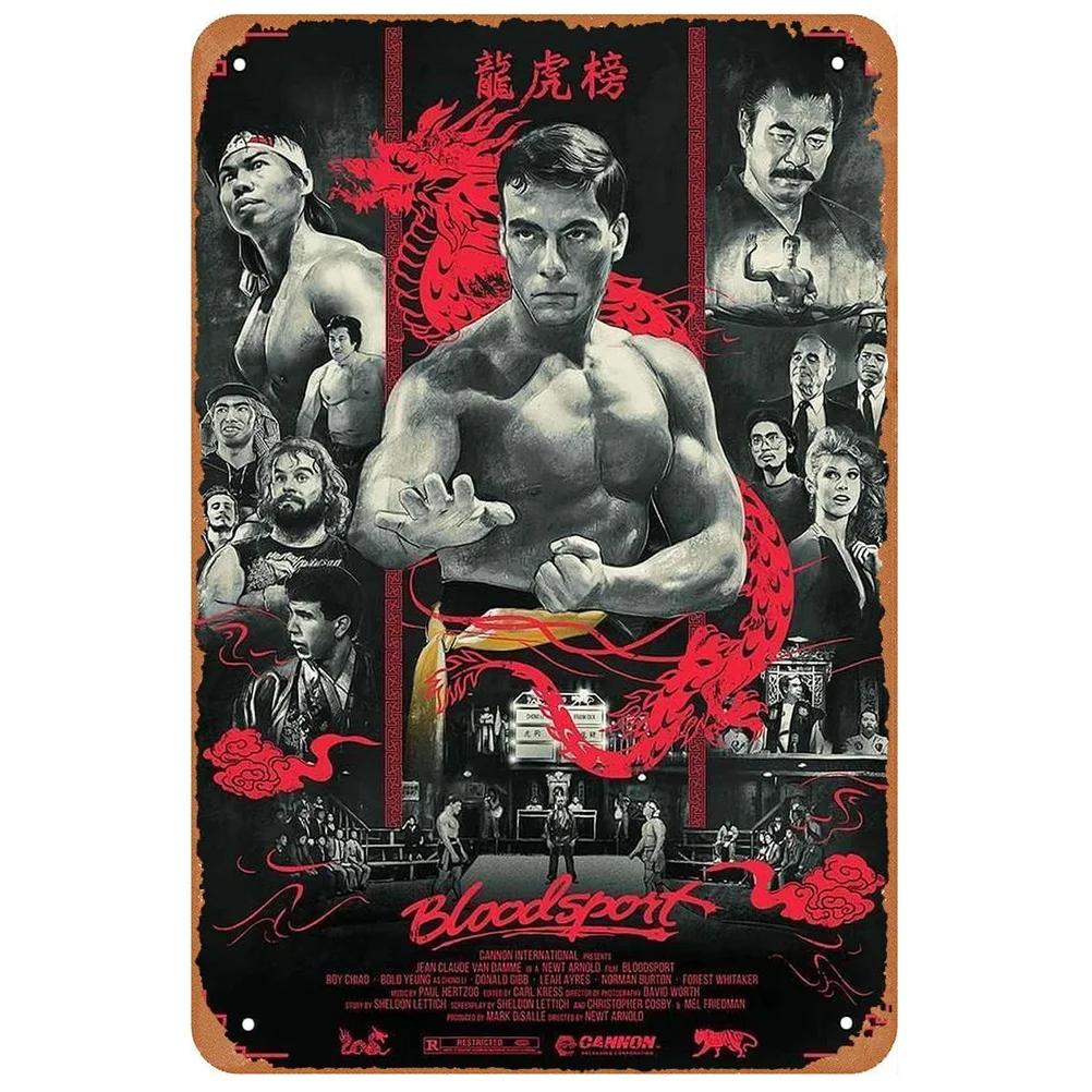 Old Film Poster Painting Training Day Bad Boys Mad Max Tin Sign Shabby Decoration Metal Plate Home Room Wall Plaques Sign Decor