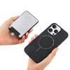 For iPhone 16 Pro Max Magnetic Case PU Leather Back Cover with Detachable Card Holder