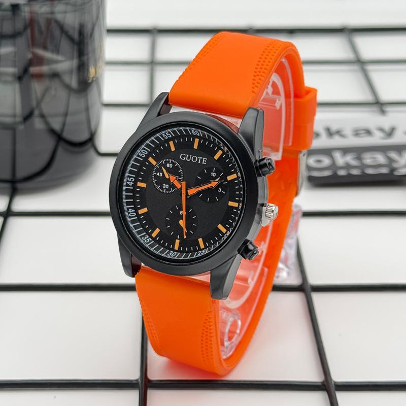 JYL Men's Watch Rolex Yacht Luminous Waterproof Silicone Strap
